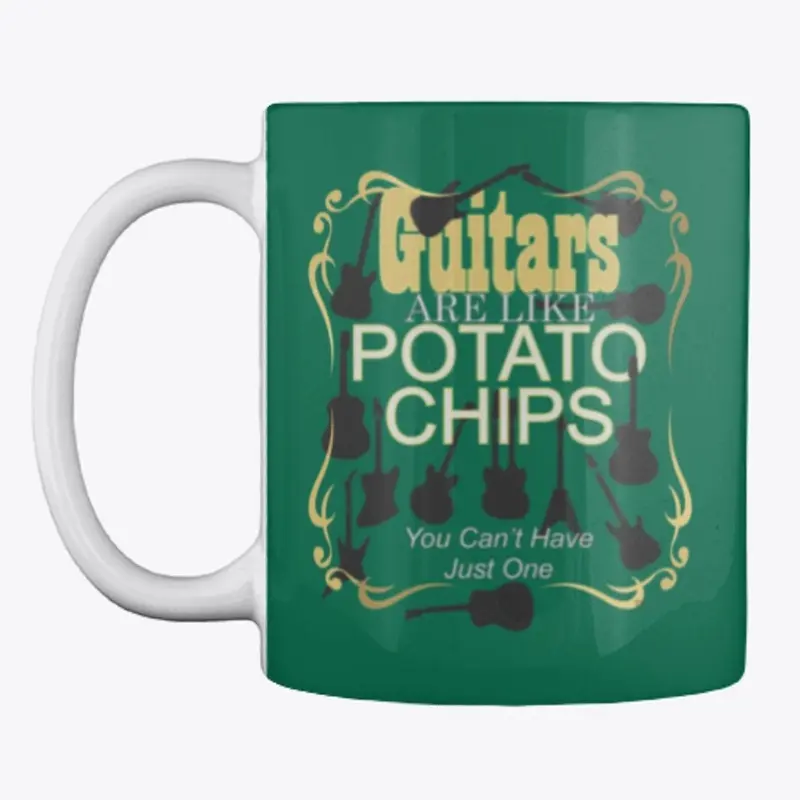 Guitars Potato Chips